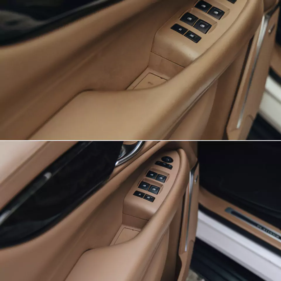 Полный окрас Cadillac Escalade 2017 года, защита полиуретаном, антихром, комплексная шумоизоляция, детейлинг, окрас дисков, фирменный шиномонтаж на стендах Hunter